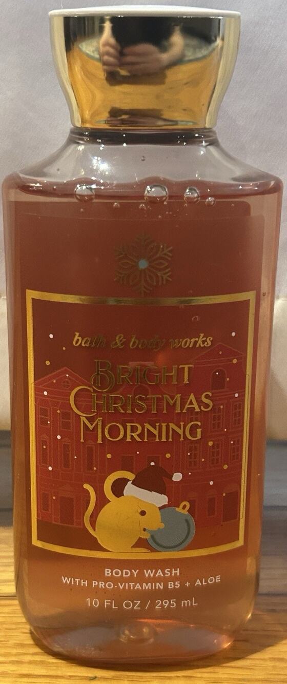 New Bath & Body Works Bright Chirstmas Morning 10 fl oz Body Wash